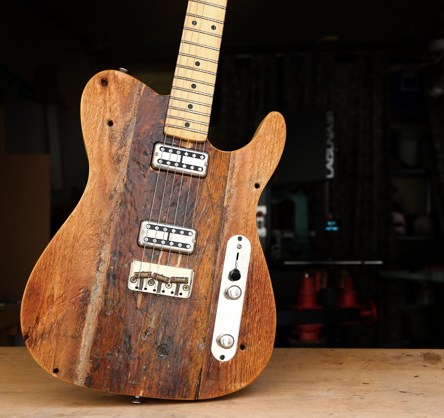 Chelsea hotel pine Telecaster