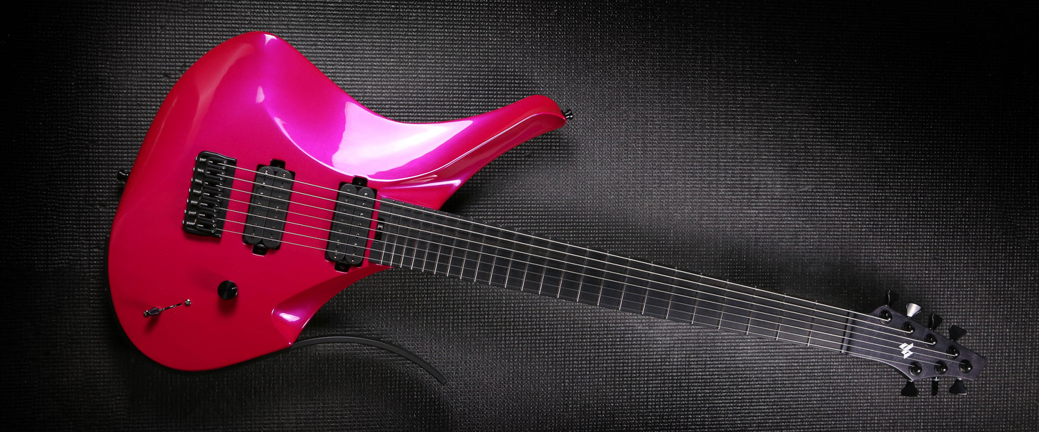 Dean Gordon Virtus 7 full carve with seymour duncan pickups. 