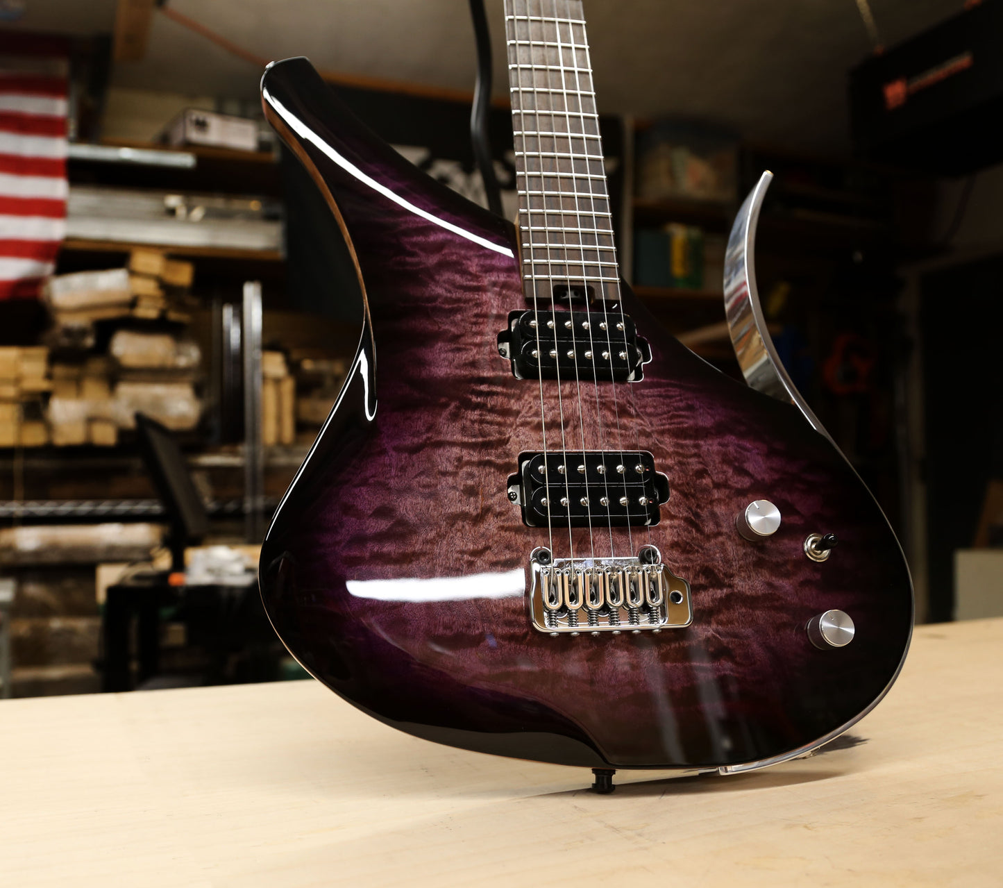 DEALER STOCK Virtus 6 Quilt – Trans Purple Burst