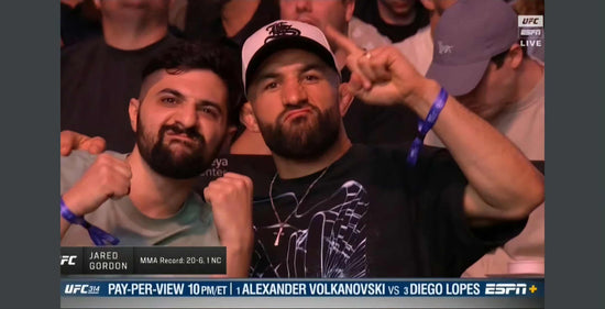 Jared Gordon UFC fighter and his brother Dean Gordon luthier both proving small fighters can overcome big challenges